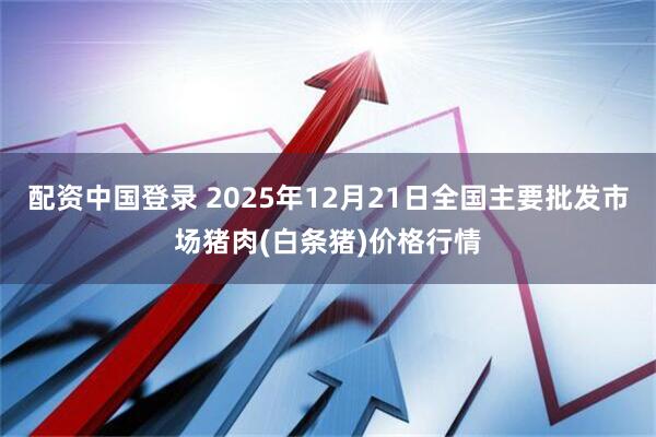 配资中国登录 2025年12月21日全国主要批发市场猪肉(白条猪)价格行情